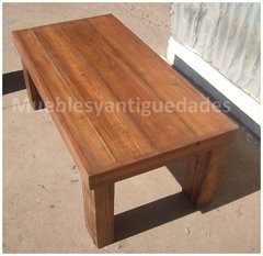 Mesa ratona en pinotea antigua reciclada (MR107A) - comprar online