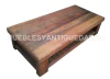 Mesa ratona en pinotea con estante revistero (MR108A)