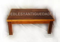 Mesa ratona de madera maciza con tapa de lapacho (MR116A) - comprar online