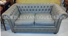 Sillón sofá Chesterfield de 2 cuerpos (SL102M) - comprar online