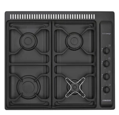 Anafe A Gas Longvie A6600RG Grafito Rejillas De Ventilación - comprar online