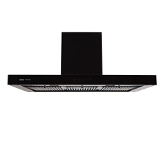Campana Extractora Spar Stilo Pro Negra Touch 90 cm 1040 m³/h LED