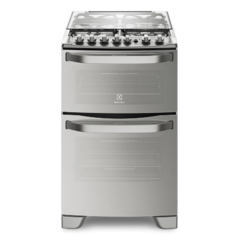 Cocina Doble Horno Sup/Eléctrico Inf/Gas Electrolux 56DXQ