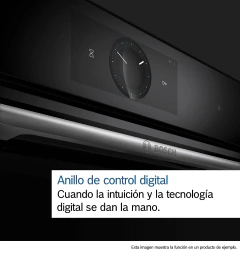 Horno Eléctrico Empotrable Bosch Serie 8 HRG7784B1 Vapor 71 Litros Negro - comprar online