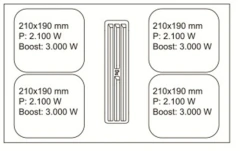 Anafe de Inducción Franke Smart 2Gether 70 cm con Extractor Integrado FSM 7081R HI - cocinasonline