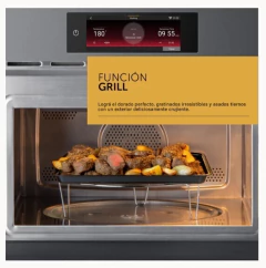 Horno Microondas Eléctrico vondom HM60HIBS Empotrable Con Pantalla TFT & WIFI - 60 cm - 38 L