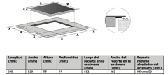Combo Artei Horno Total Black + Anafe Inducción 60cm Negro - cocinasonline