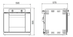 Combo Longvie Horno A Gas H1900xf Y Anafe A Gas A6600xf - comprar online