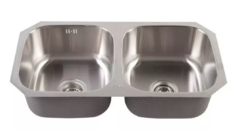 Bacha Lavaplatos Fdv Pio Square 2c 196 X 785 X 400 Mm - comprar online