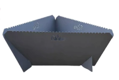 Fogón Fogonero Brasero Ñuke Onix 700 Desarmable Con Parrilla 04-000-020