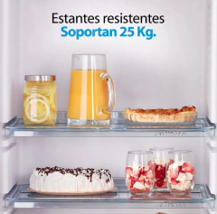 Heladera Kohinoor KHD43/7 blanca con freezer 413L - tienda online