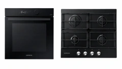 Combo Samsung Horno Eléctrico Dual Cook NV7B5645TAK + Anafe a Gas 4 Hornallas NA64H3000AK - comprar online