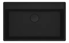 Bacha Cocina Pileta Franke Fragranite MARIS MRG 210/110-72 BLACK MATT - Granito Negra