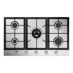 Combo Vondom Electrico Anafe 90cm Campana Isla Horno Air Fry Gris en internet