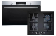 Combo Bosch Horno Electrico Vbd5780so Anafe A Gas Ppp6a6b20