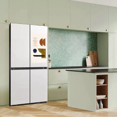 Heladera Samsung Bespoke French Con Pantalla 699 Lts RF29DB995012BG - cocinasonline
