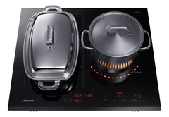 Anafe De Induccion Samsung Con Virtual Flame Technology NZ63K7777BK - cocinasonline