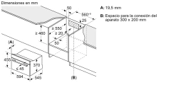 Microondas integrable Bosch con gril CEG732XB1
