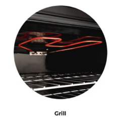 Combo Longvie Horno H1500XF y Anafe A6600RXF Acero Inoxidable