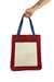 Bolsa rock tricolor vermelha