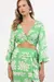 Conjunto em viscose com estampa exclusiva - Loja Labyrinth