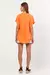Blusa manga curta com gola padre em viscose maquinetada - comprar online