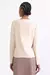 Blusa manga longa recorte frente em suede na internet