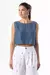Blusa Regata Liocel Denim - comprar online