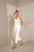 Calça reta em viscose sarjada - comprar online