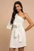 Vestido curto de um ombro - loja online