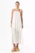 Vestido de alça midi