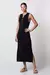 Vestido longo regata