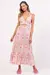 Vestido midi de alça