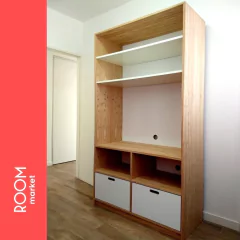Mueble de Tv Organizador, Modelo Bowie