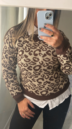 Tricot Animal print - Boutique da Carol