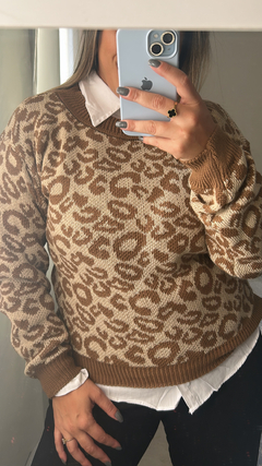 Tricot Animal print na internet
