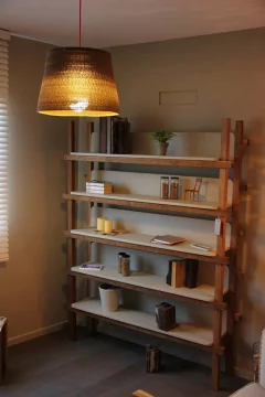 Lámpara decorativa colgante Estepa cónica