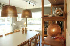 Lámparas de diseño Estepa de cartón corrugado. Expo Pilar.