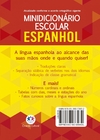 Minidicionário Escolar Espanhol (novo) - comprar online