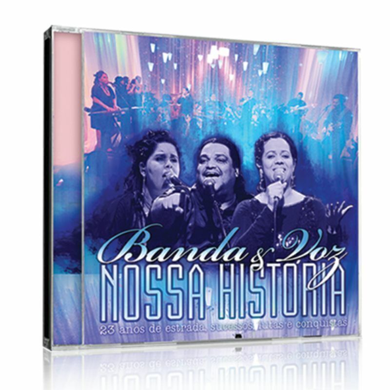 CD Nossa história - Banda e voz (novo)