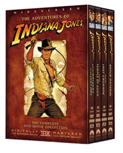 Box DVD trilogia As aventuras de Indiana Jones