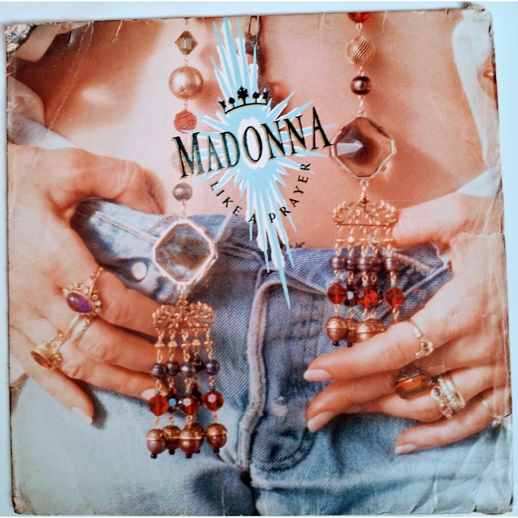 Álbum Like a prayer Madonna disco de vinil