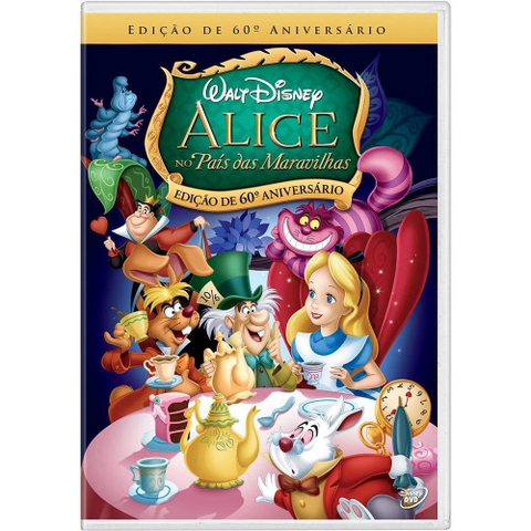 DVD Alice no país das maravilhas