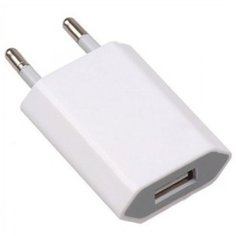 Carregador plug tomada para celular universal Branco