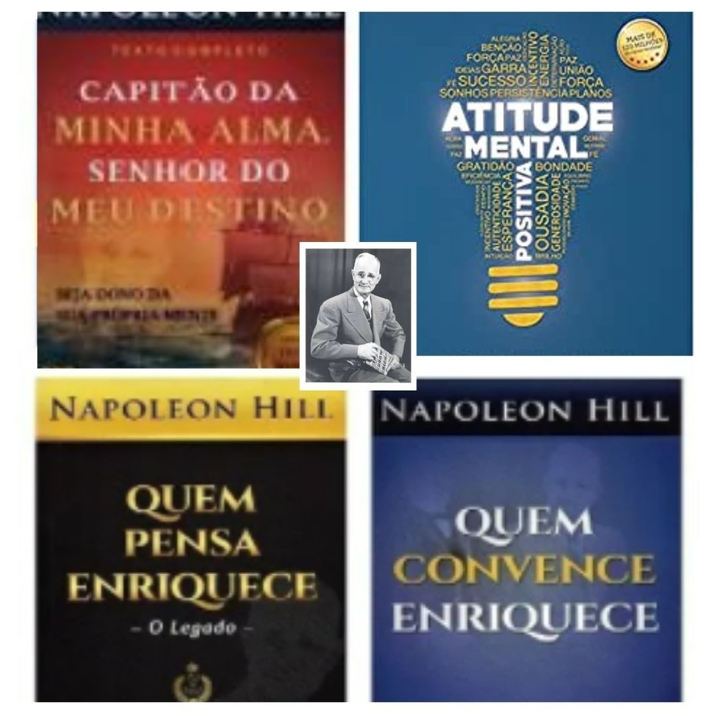 Napoleon Hill - combo II - 4X best sellers