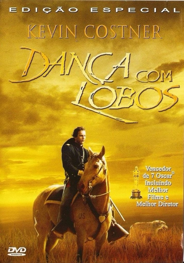 DVD Dança com lobos edição especial