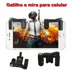 Controles Joysticks Gatilhos L1 R1 Para Celular - Par