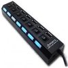 Hub USB 7 Portas C/ Chave Seletora 2.0 High Speed led - comprar online