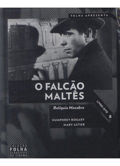 Livro-DVD O Falcão Maltês relíquia macabra