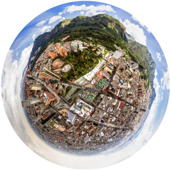 Portavaso de Torre Colpatria de Bogotá